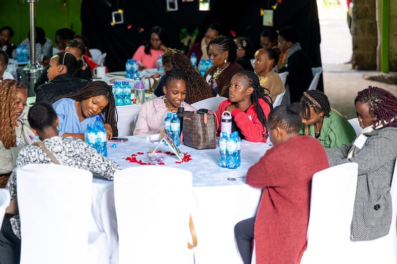 Ladies at a Conference together